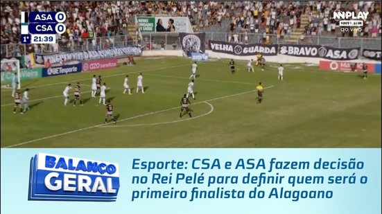 CSA e ASA fazem decisão no Rei Pelé para definir quem será o primeiro finalista do Alagoano