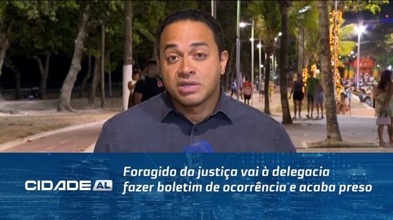 Foragido da justiça vai à delegacia fazer boletim de ocorrência e acaba preso