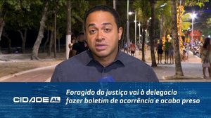 Foragido da justiça vai à delegacia fazer boletim de ocorrência e acaba preso