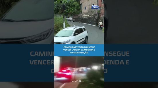 Caminhonete enfrenta dificuldades em ladeira da Moenda #BalançoGeralAL