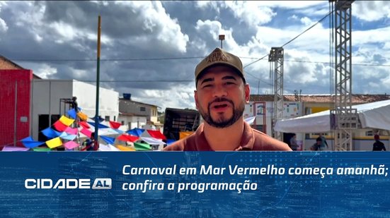 Carnaval em Mar Vermelho começa amanhã; confira a programação