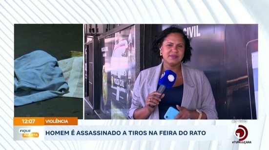 Homem é assassinado a tiros na Feira do Rato