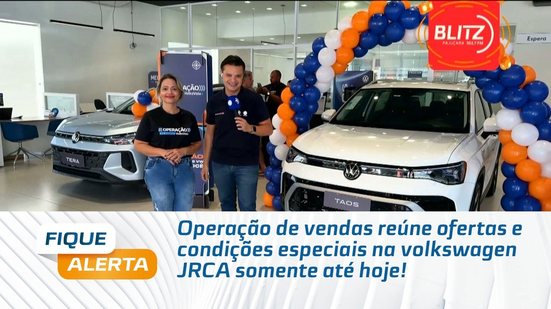 Operação de vendas reúne ofertas e condições especiais na volkswagen JRCA somente até hoje!