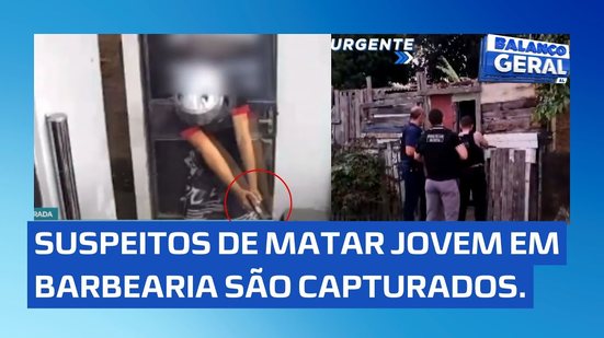 Dois suspeitos de matar jovem dentro de barbearia em Rio largo são presos