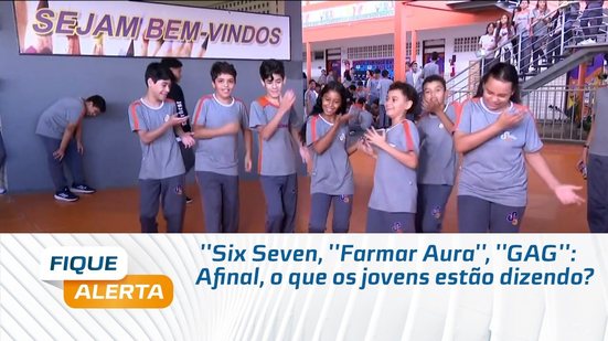 ''Six Seven, ''Farmar Aura'', ''GAG'': Afinal, o que os jovens estão dizendo?