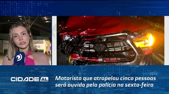 Em Ouro Branco: Motorista que atropelou cinco pessoas será ouvido pela polícia na sexta-feira
