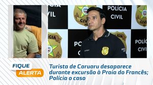 Turista de Caruaru desaparece durante excursão à Praia do Francês; Polícia investiga o caso