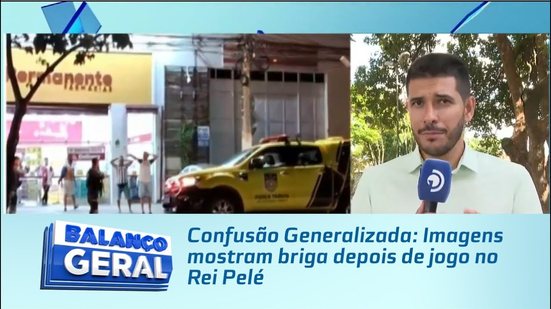 Confusão Generalizada: Imagens mostram briga depois de jogo no Rei Pelé
