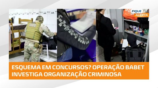 🚨Fraude em concursos: operação mira organização criminosa em Alagoas e Pernambuco