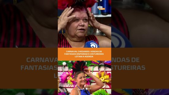 🎭Fantasias em alta: costureiras lotam agenda com chegada do Carnaval #FiqueAlerta