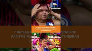 🎭Fantasias em alta: costureiras lotam agenda com chegada do Carnaval #FiqueAlerta