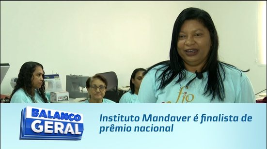 Instituto Mandaver é finalista de prêmio nacional