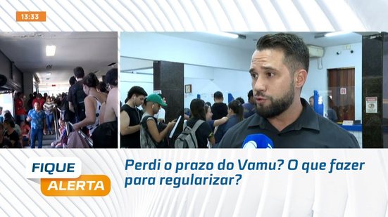 Perdi o prazo do Vamu? O que fazer para regularizar?
