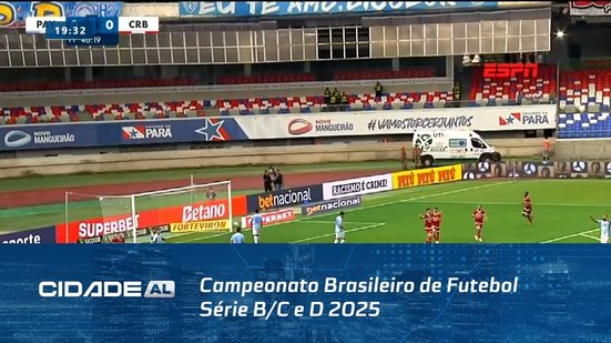 Futebol: Campeonato Brasileiro de Futebol Série B/C e D 2025