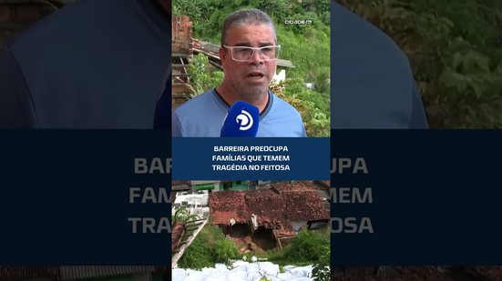 ⚠️PERIGO: moradores vivem sob ameaça de deslizamento em Maceió