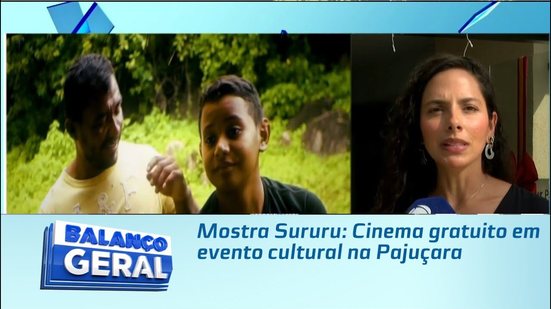 Mostra Sururu: Cinema gratuito em evento cultural na Pajuçara