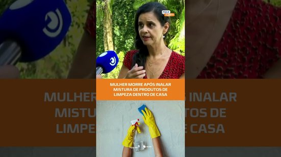 Mistura de produtos de limpeza causa morte e alerta sobre riscos domésticos #fiquealerta