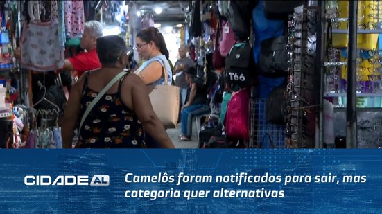 Praça dos Palmares: Camelôs foram notificados para sair, mas categoria quer alternativas