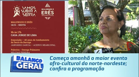 Começa amanhã o maior evento afro-cultural do norte-nordeste; confira a programação