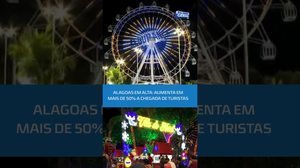 Mais turistas, mais movimento: Alagoas cresce mais de 50% no turismo! #BalançoGeralAL