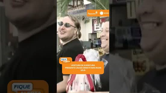 😂 Você deixaria? Ventura pergunta sobre presente para colega e respostas viralizam | #FiqueAlerta