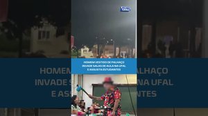 Fantasiado de palhaço, homem entra em salas de aula e gera tensão na Ufal #BalançoGeralAL