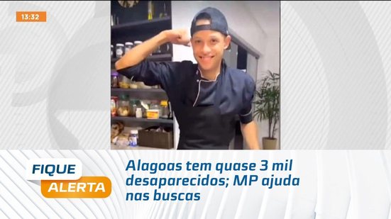 Alagoas tem quase 3 mil desaparecidos; MP ajuda nas buscas