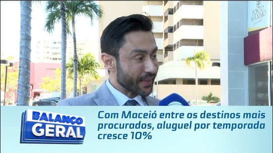 Com Maceió entre os destinos mais procurados, aluguel por temporada cresce 10%