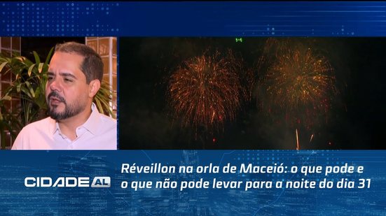 Réveillon na orla de Maceió: o que pode e o que não pode levar para a noite do dia 31