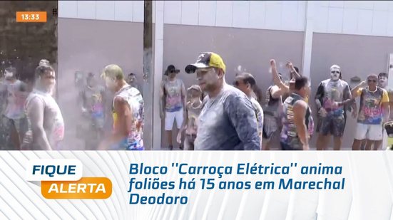 Bloco ''Carroça Elétrica'' anima foliões há 15 anos em Marechal Deodoro