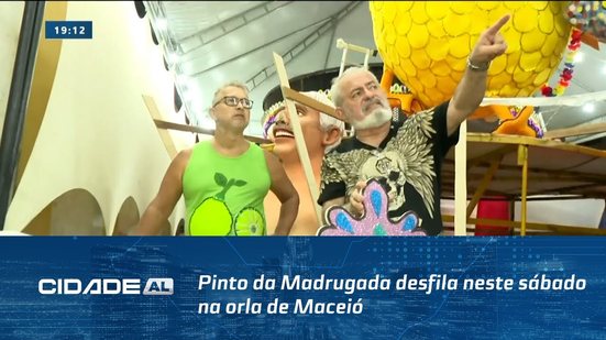 Está Chegando a Hora!: Pinto da Madrugada desfila neste sábado na orla de Maceió