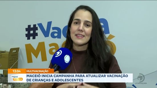 Maceió inicia campanha para atualizar vacinação de crianças