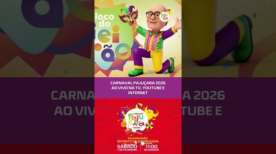 CONFIRA: Onde acompanhar o Carnaval Pajuçara 2026 ao vivo #CarnavalPajuçara