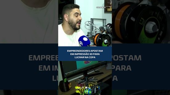 Copa do Mundo impulsiona mercado de impressão 3D, veja a novidade no #CidadeAL