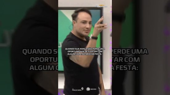 POV: sua amiga viu um boy e já foi para jogo! 😂 #HoraDoVentura