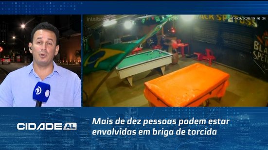 Mais de dez pessoas podem estar envolvidas em briga de torcida no Jacintinho