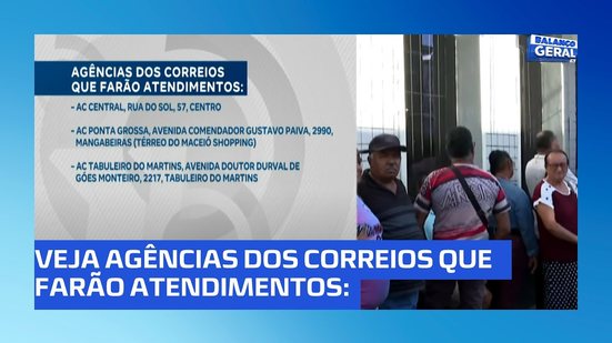 Aposentados e pensionistas do INSS já podem buscar atendimento em agências dos correios