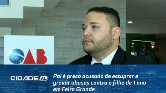 Pai é preso acusado de estuprar e gravar abusos contra o filho de 1 ano em Feira Grande