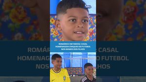 De Romário a Neymessi: história de família chama atenção pela criatividade #BalançoGeralAL