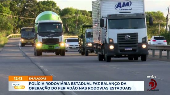 Polícia Rodoviária Estadual faz balanço da operação do feriadão nas rodovias estaduais
