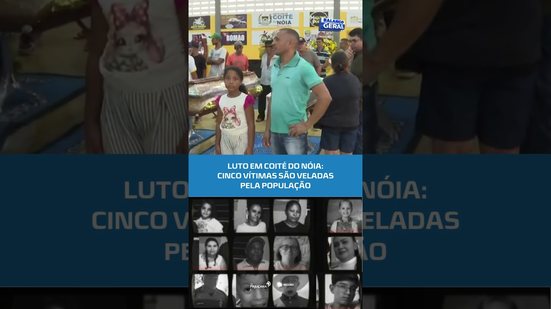 Cinco corpos são velados em Coité do Nóia após tragédia que comove a cidade #BalançoGeralAL