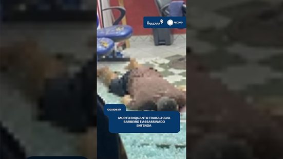 😨 Barbeiro é morto durante expediente; polícia investiga o crime | #CidadeAL