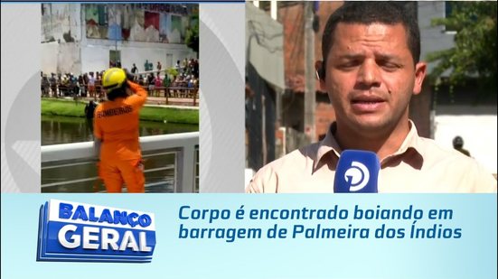 Corpo é encontrado boiando em barragem de Palmeira dos Índios