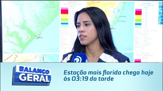 Estação mais florida chega hoje às 03:19 da tarde