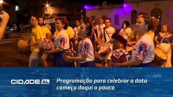 Programação para celebrar a data começa daqui a pouco, na Praça Dois Leões