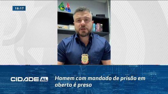 Após Alta Médica: Homem com mandado de prisão em aberto é preso