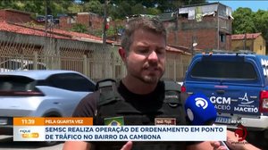 SEMSC realiza operação de ordenamento em ponto de tráfico no bairro da Cambona