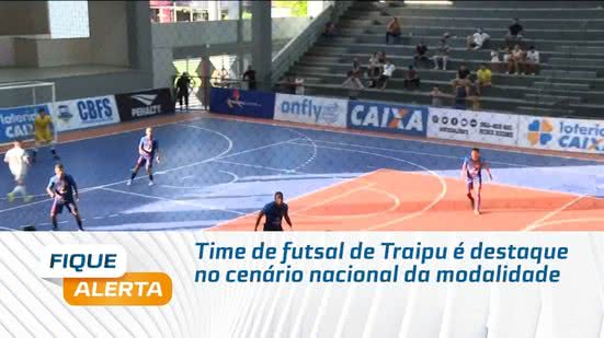 Time de futsal de Traipu é destaque no cenário nacional da modalidade