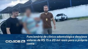 Funcionária de clínica odontológica desviava valores de R$ 15 a 20 mil reais para a própria conta
