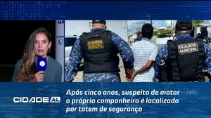 Após cinco anos, suspeita de matar a própria companheira é localizada por totem de segurança